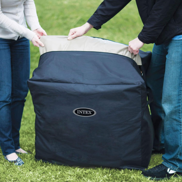 Intex Whirlpool PureSpa Glow Deluxe 4 Personen LED Multicolor